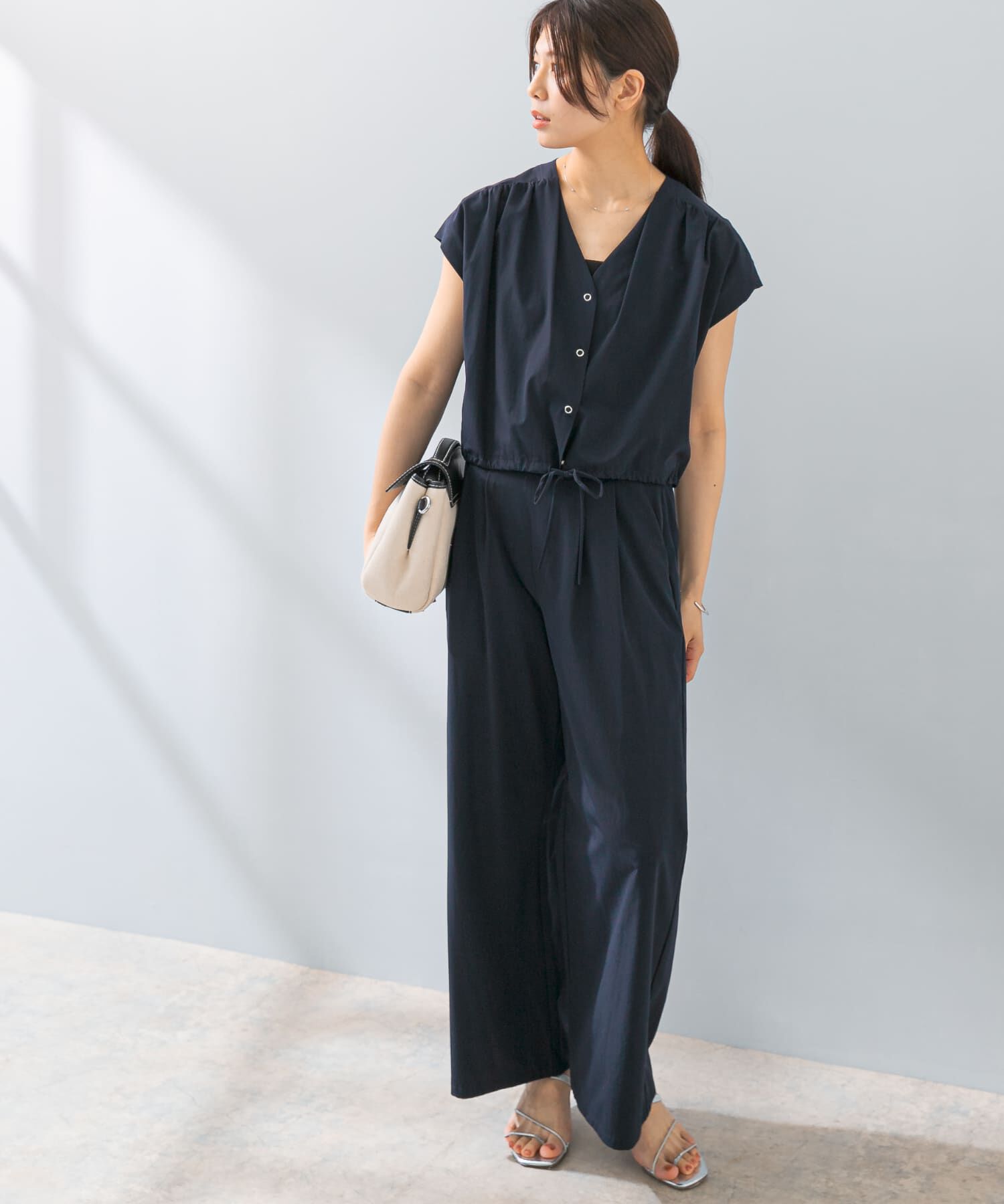 URBAN RESEARCH ROSSO「F by ROSSO　撥水クロップドブラウス+ワイドパンツ」|その他|
