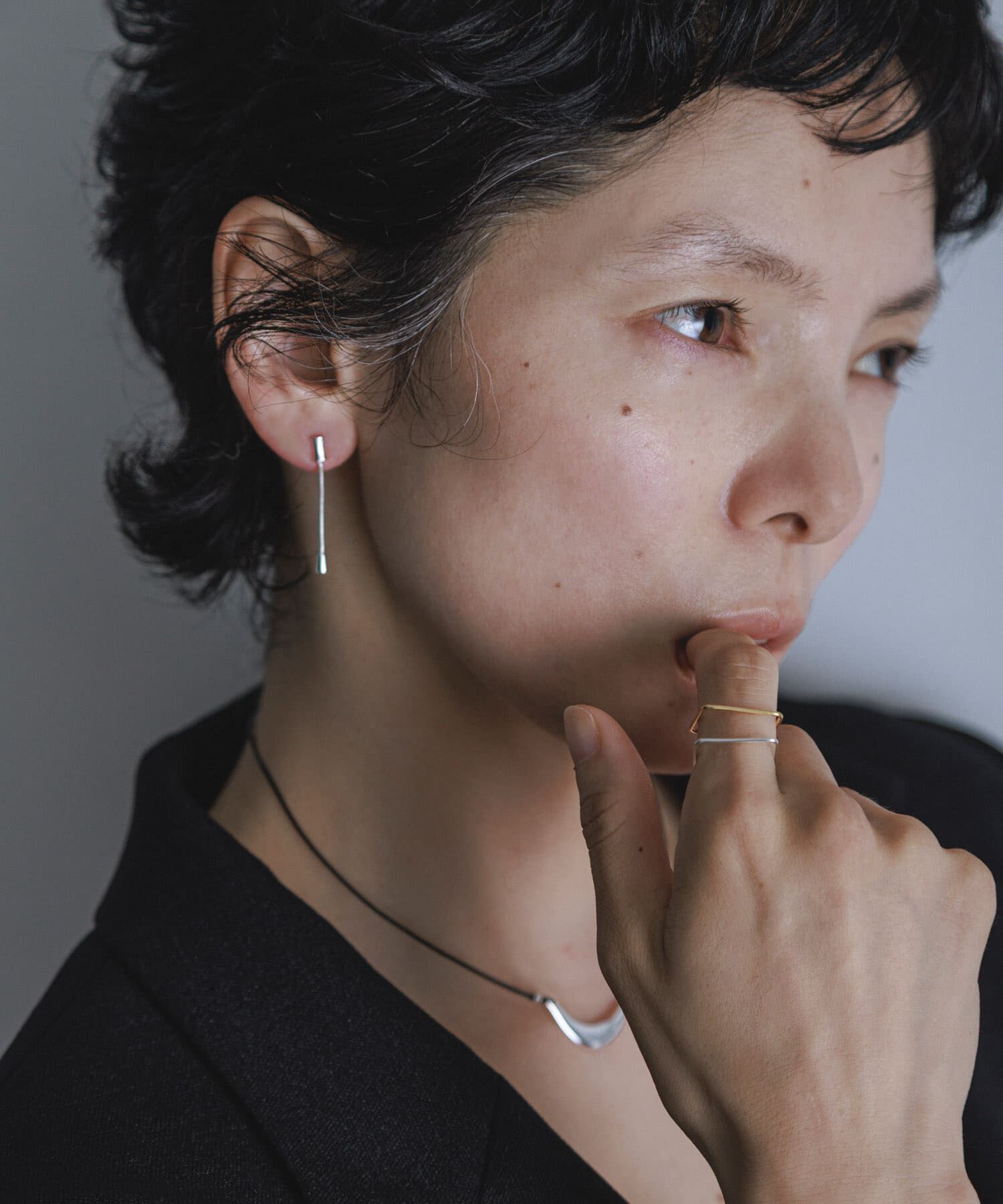 SMELLY「SMELLY so&rsquo;　slender square ring」|リング|