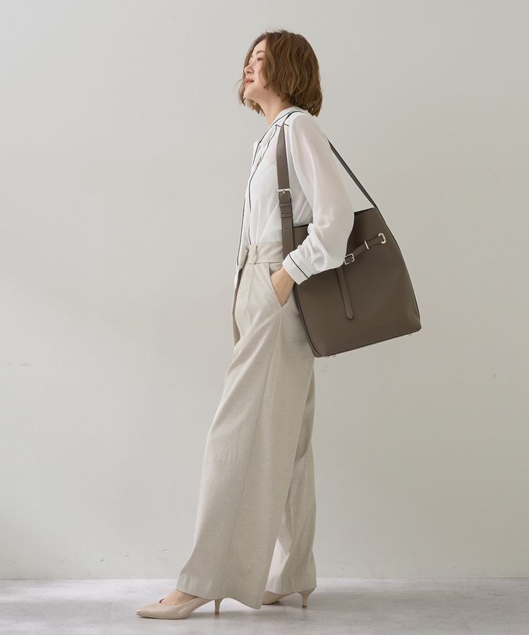 YECCA VECCA「メタルホックワイドパンツ」|その他|