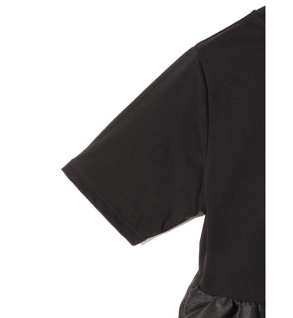 MIDIUMISOLID「MIDIUMISOLID for Ladies ウーブン スイッチング 2way ペプラム」|Tシャツ・カットソー|