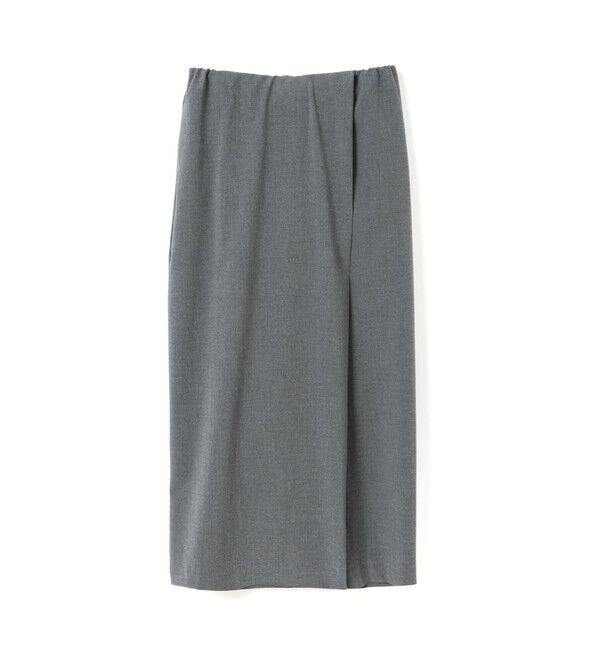 mizuiro ind「mizuiro ind ラップスカートライクパンツ」|その他|ダークグレー