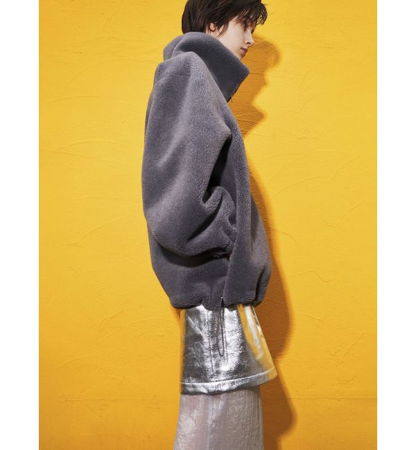 ELENDEEK「SHEER LAYERED METALLIC SK」|スカート|