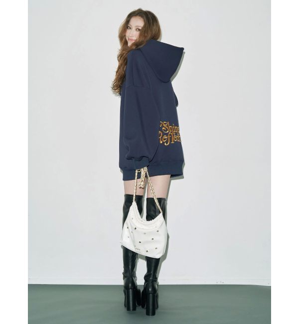 EVRIS「スタッズチェーンBIGショルダーBAG」|ショルダー・メッセンジャー|