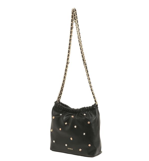 EVRIS「スタッズチェーンBIGショルダーBAG」|ショルダー・メッセンジャー|