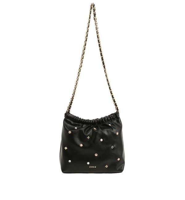 EVRIS「スタッズチェーンBIGショルダーBAG」|ショルダー・メッセンジャー|
