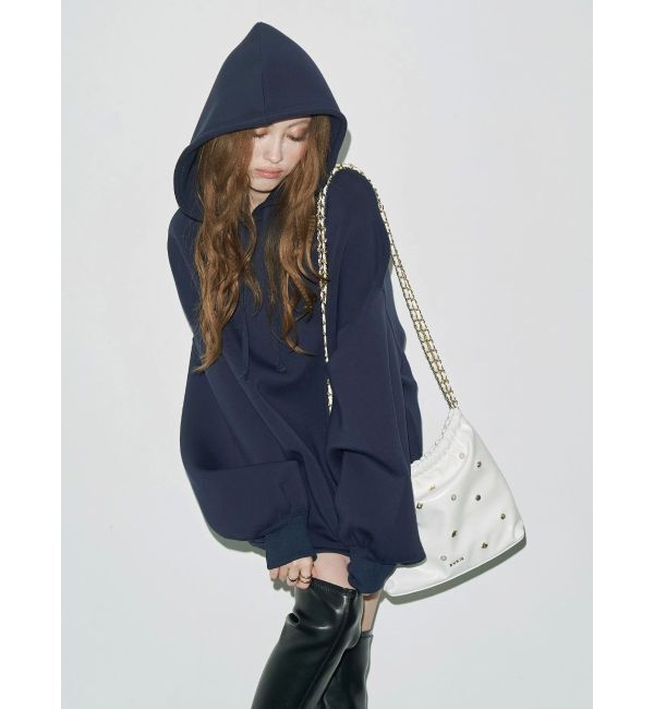EVRIS「スタッズチェーンBIGショルダーBAG」|ショルダー・メッセンジャー|