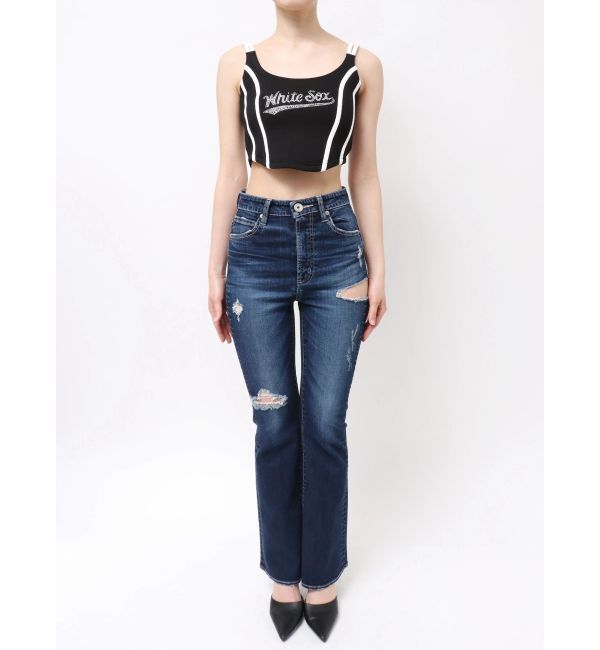 GYDA「GYDA［MLB］bijou logo line ビスチェ」|タンクトップ|