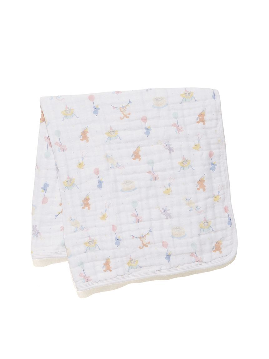GELATO PIQUE KIDS & BABY「【aden + anais】【BABY】リバーシブルブランケット/ミニ/アニバーサリー・ぬいぐるみ BOX付き」|その他ベビー用品|