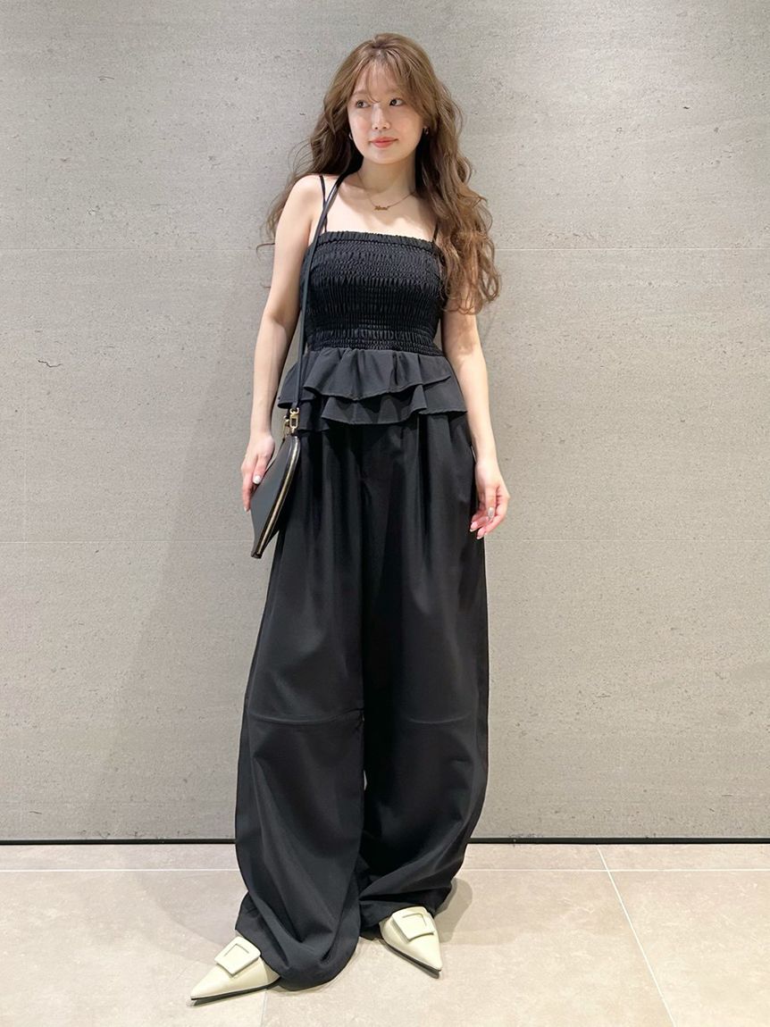 LILY BROWN「【UVカット】ペプラムコンビネゾン」|ワンピース|