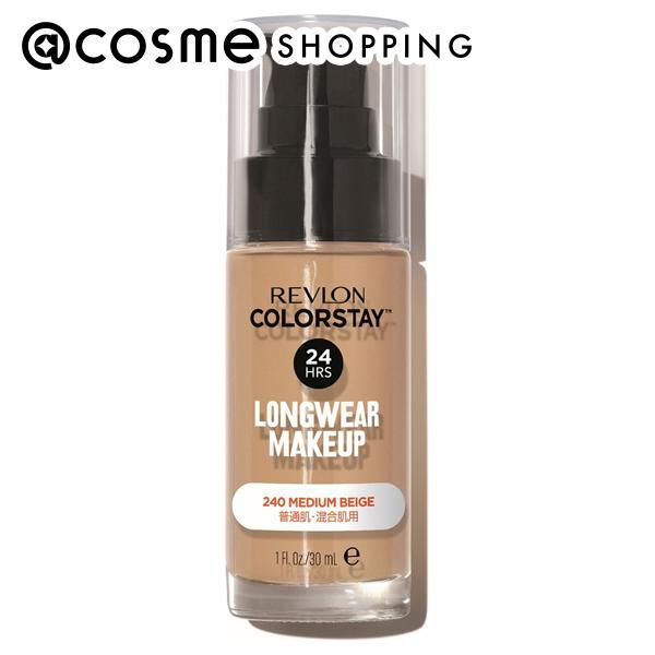 レブロン「レブロン カラーステイ ロングウェア メイクアップ 240 ミディアム ベージュ (30mL)」|ファンデーション|その他