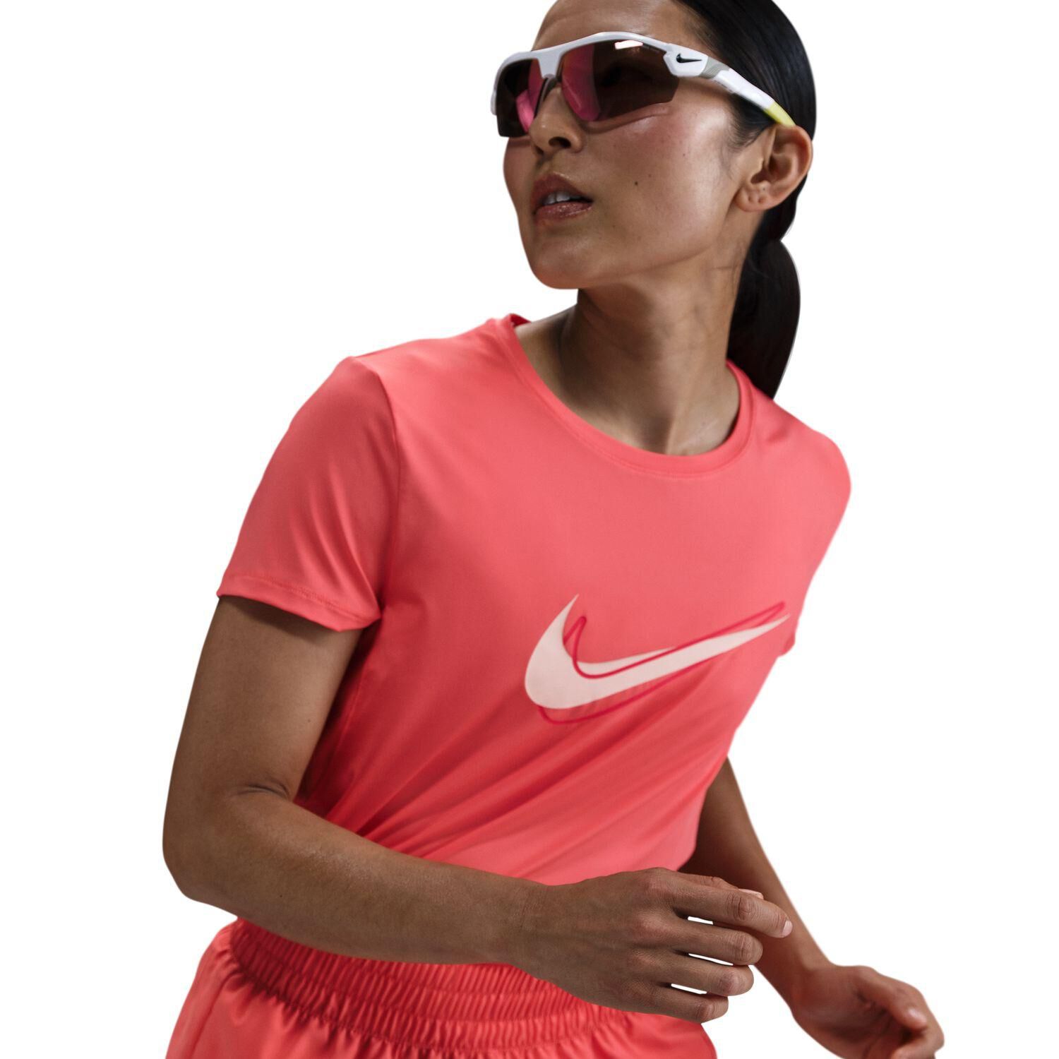 NIKE「【NIKE ｳｪｱ】W ONE SWSH HBR SS TOP」|Tシャツ・カットソー|