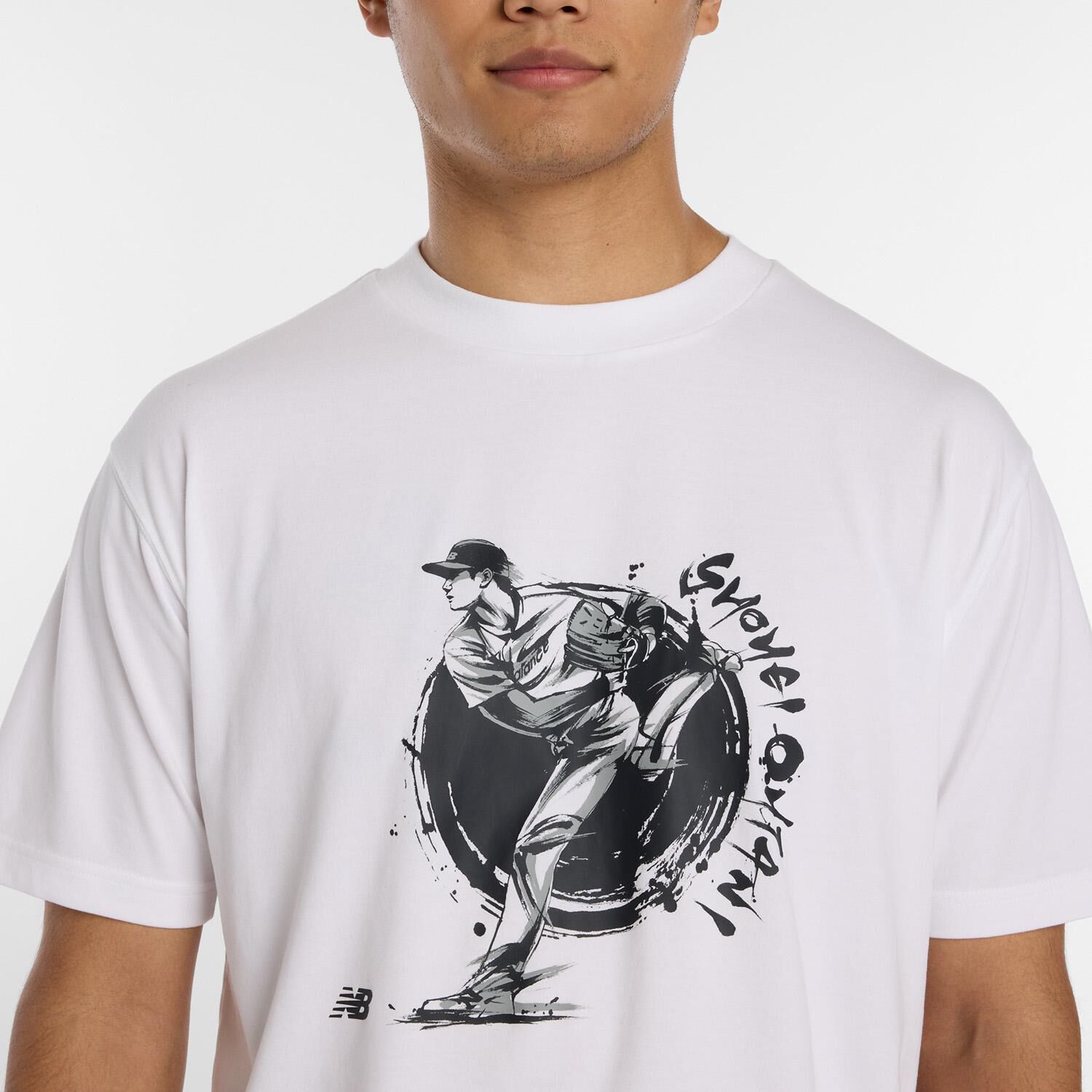NEW BALANCE 「【NEW BALANCEｳｪｱ】M O.HｸﾞﾗﾌｨｯｸT1」|Tシャツ・カットソー|