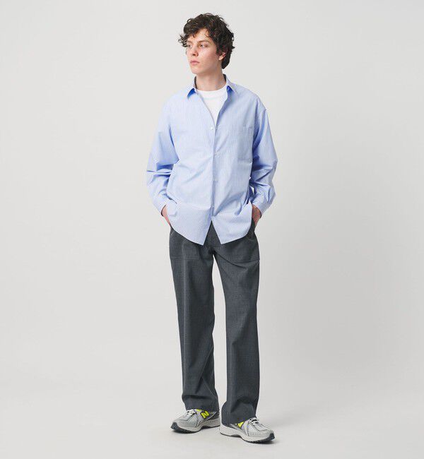 UNITED ARROWS「カリビアーナミルズ ポプリン レギュラーカラーシャツ」|シャツ・ブラウス|