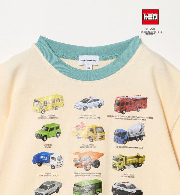 UNITED ARROWS green label relaxing「【別注】＜TOMICA＞リンガー Tシャツ / キッズ 100cm-130cm」|Tシャツ・カットソー|