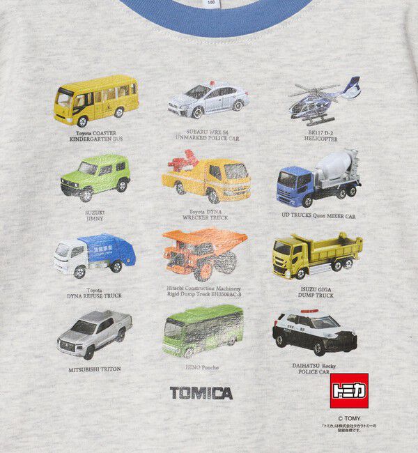 UNITED ARROWS green label relaxing「【別注】＜TOMICA＞リンガー Tシャツ / キッズ 100cm-130cm」|Tシャツ・カットソー|