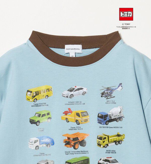 UNITED ARROWS green label relaxing「【別注】＜TOMICA＞リンガー Tシャツ / キッズ 100cm-130cm」|Tシャツ・カットソー|