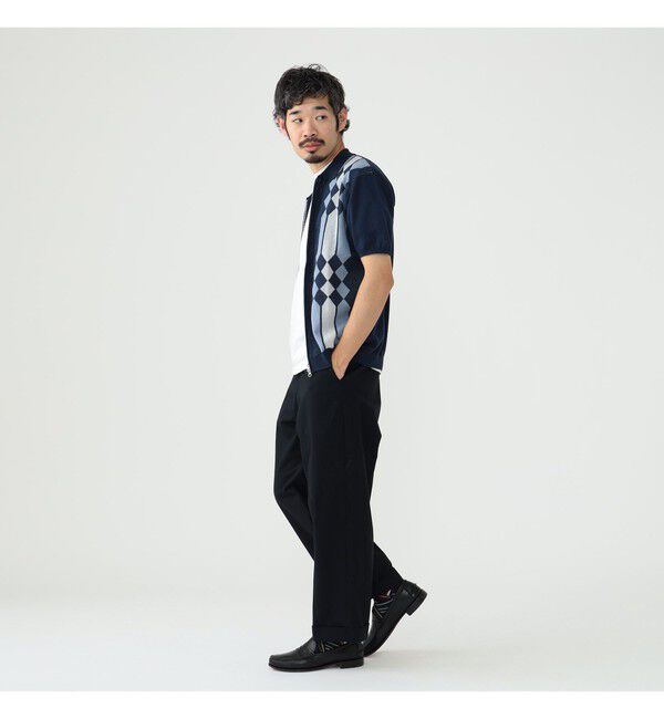 BEAMS PLUS「BEAMS PLUS｜IVY Trousers Wide High Density Cotton｜トラウザーズ｜ワイドシルエット｜ウェザークロス」|その他|