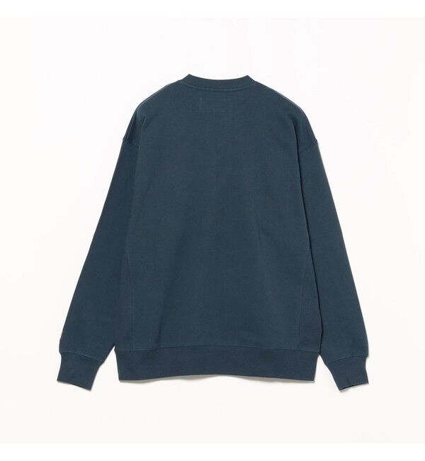 BEAMS「【別注】UNIVERSAL OVERALL / ロゴ クルーネック スウェット」|スウェット・ジャージ|