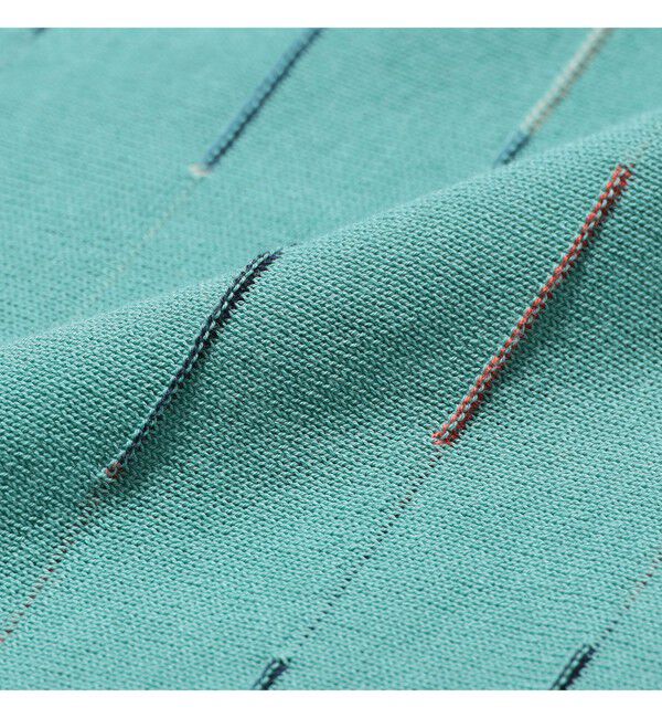 BEAMS PLUS「Knit Polo Kasuri Stripe」|ポロシャツ|