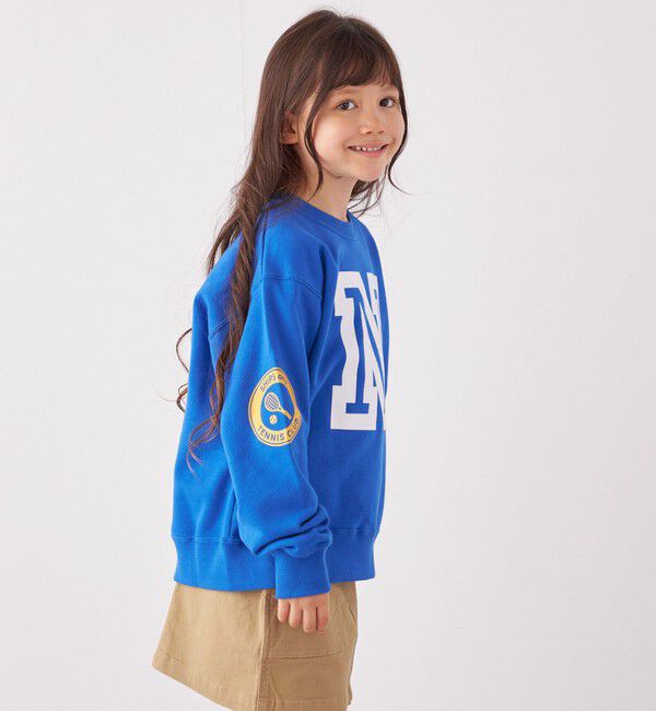 SHIPS any「【SHIPS any別注】 Champion: テニスクラブ クルーネック スウェット 〈KIDS〉◇」|スウェット・ジャージ|