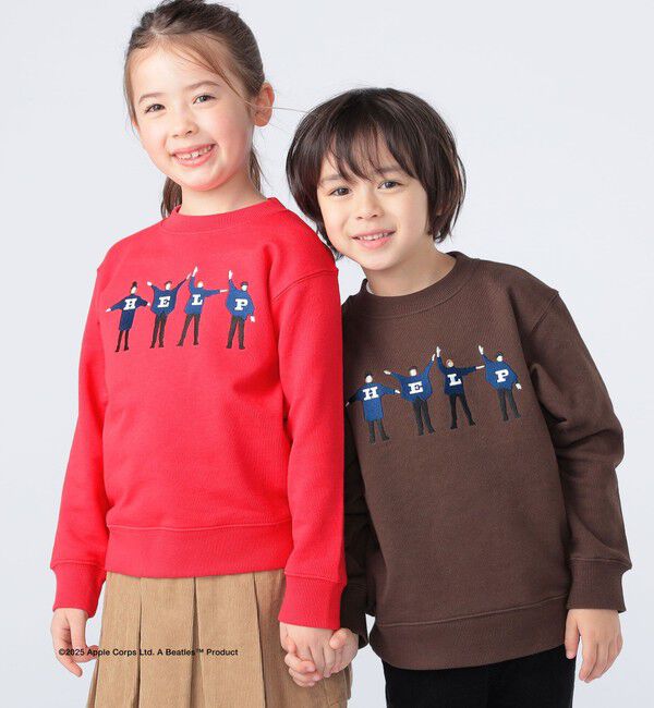 SHIPS KIDS「SHIPS KIDS:100～130cm /【THE BEATLES（ザ・ビートルズ）】スウェット」|スウェット・ジャージ|