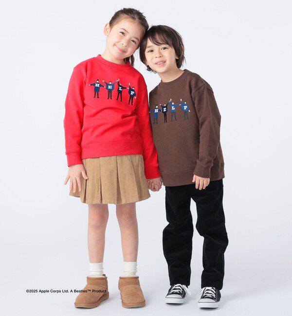 SHIPS KIDS「SHIPS KIDS:100～130cm /【THE BEATLES（ザ・ビートルズ）】スウェット」|スウェット・ジャージ|