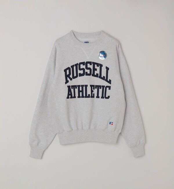 SHIPS any「RUSSELL ATHLETIC: PRO COTTON ヘビーウェイトロゴスウェット」|スウェット・ジャージ|ライトグレー