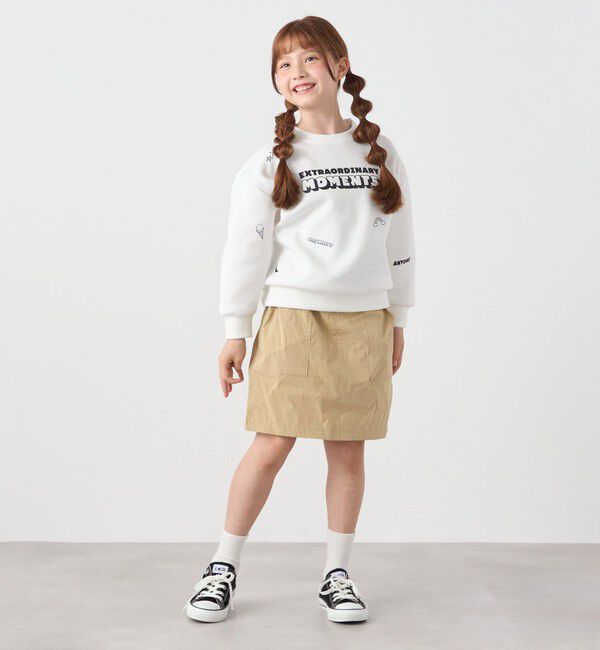 SHIPS any「SHIPS any:〈洗濯機可能〉ポンチ デザイン クルーネック プルオーバー <KIDS>」|スウェット・ジャージ|
