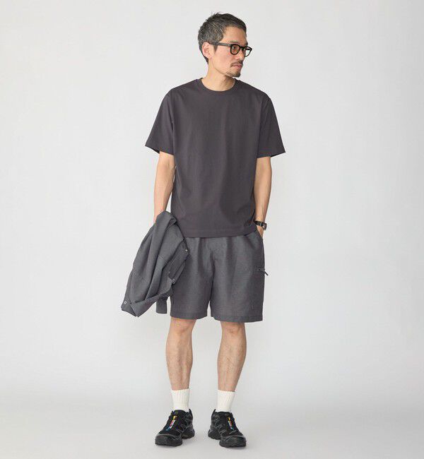 SHIPS「SHIPS:〈汗染軽減 / 吸水速乾/ 接触冷感/ UVカット〉ステイン コントロール ファンクション Tシャツ」|Tシャツ・カットソー|