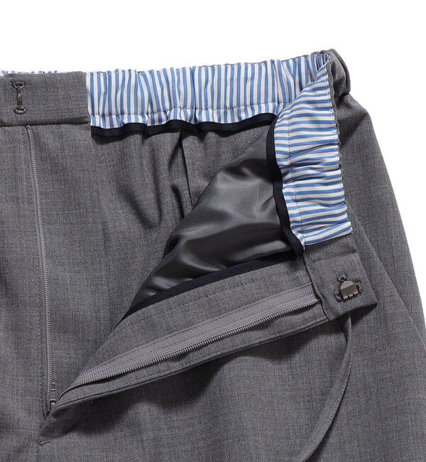 SHIPS for women「SHIPS Primary Navy Label:〈手洗い可能〉サマー ウール イージー パンツ」|その他|