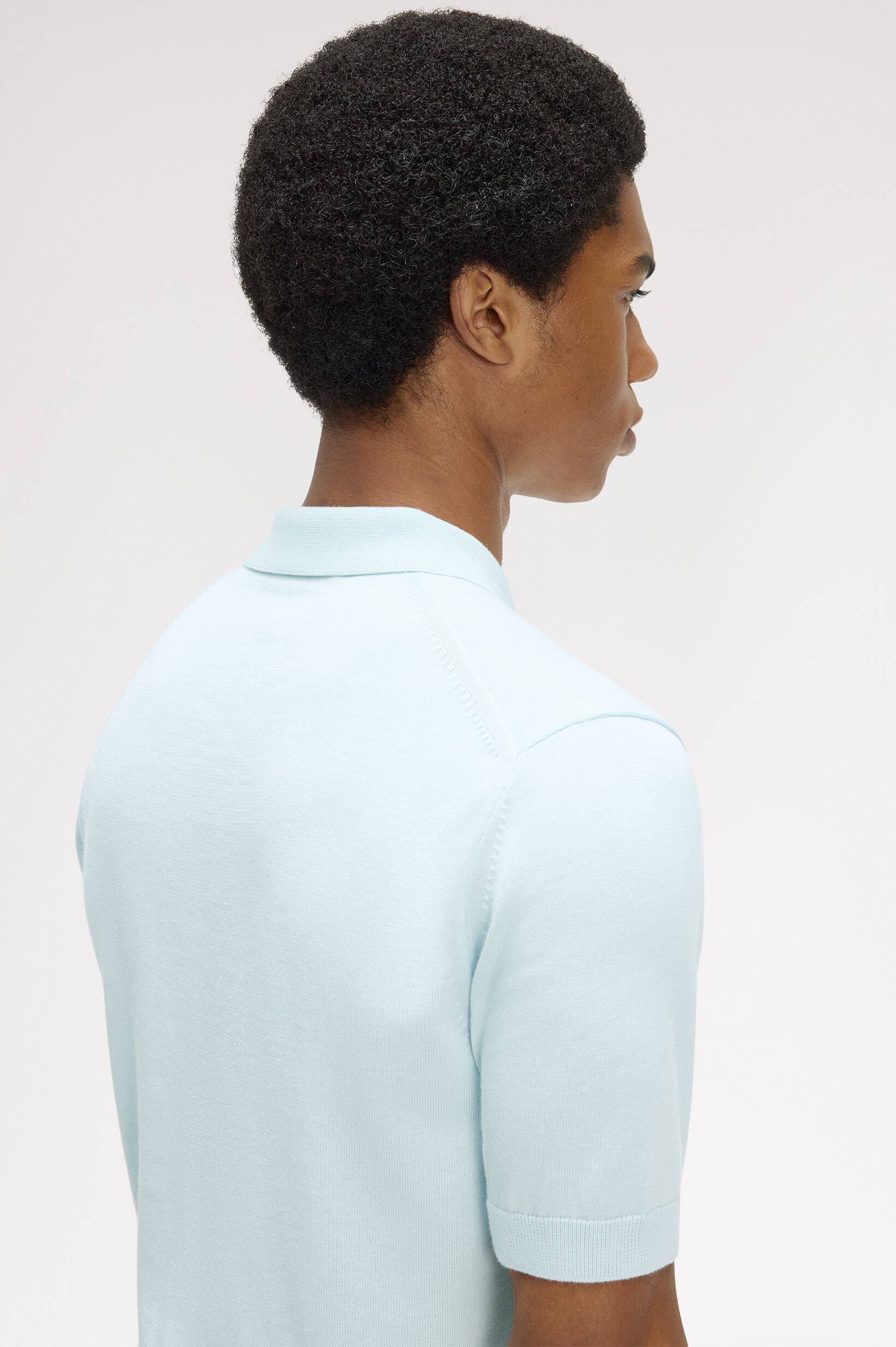 FRED PERRY 「Cotton Knitted Polo Shirt／コットンニットポロシャツ」|ポロシャツ|