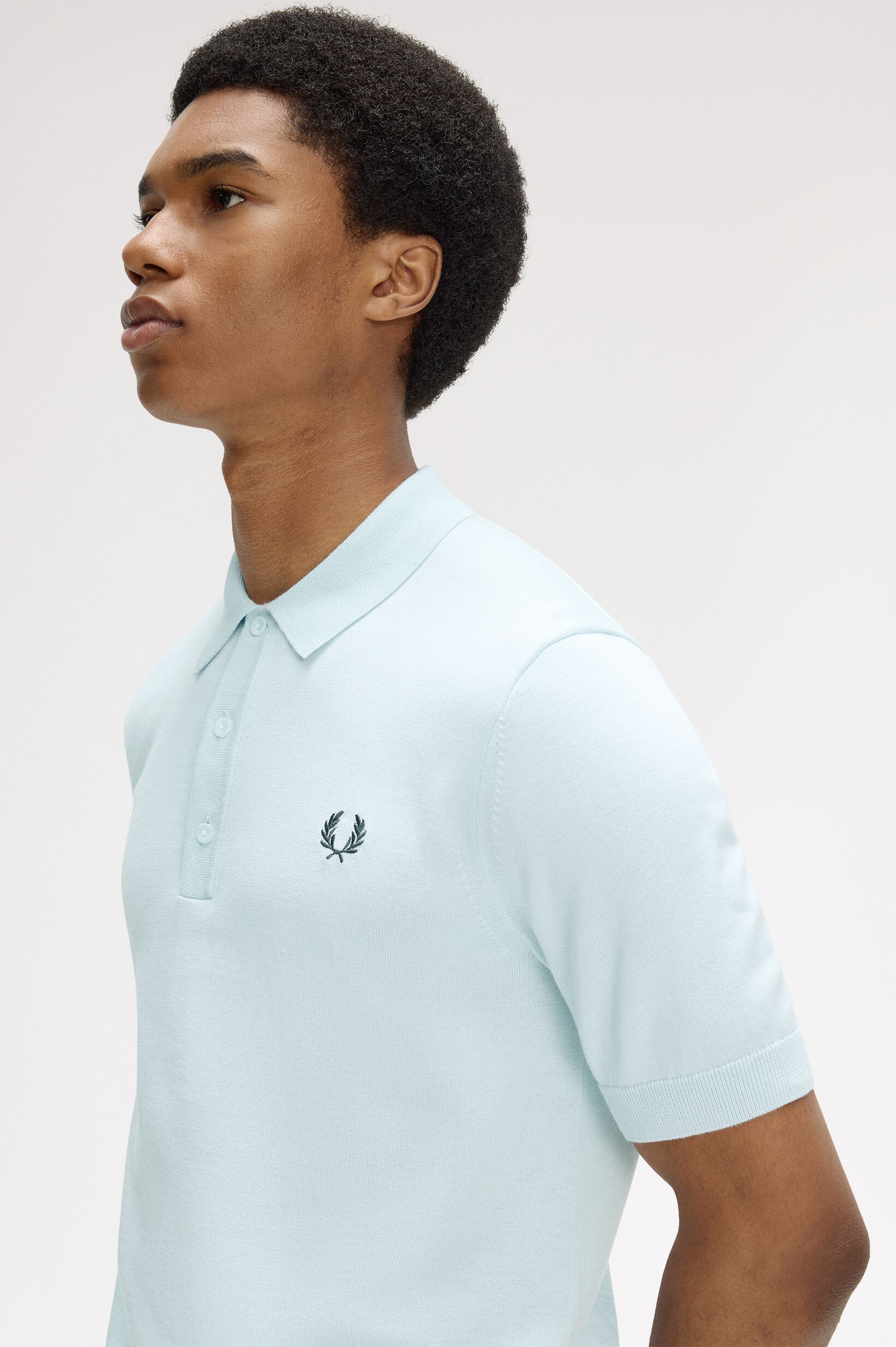 FRED PERRY 「Cotton Knitted Polo Shirt／コットンニットポロシャツ」|ポロシャツ|