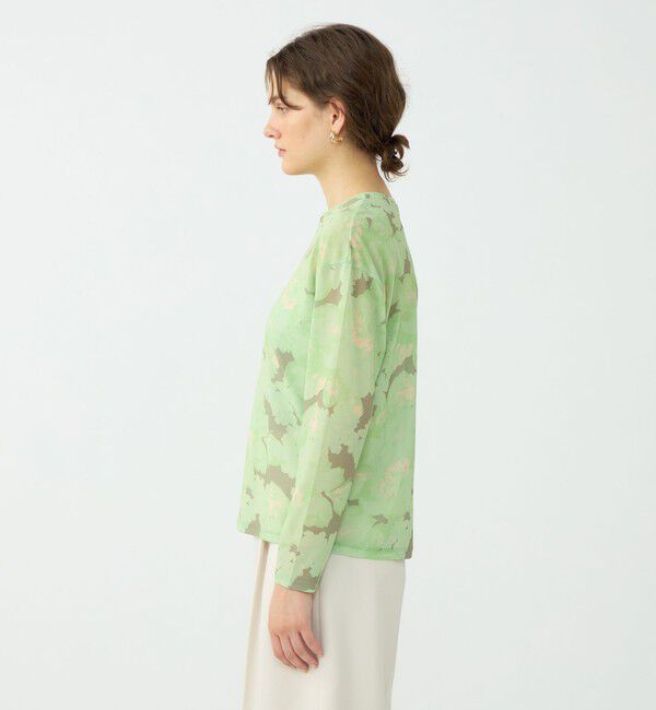 Ballsey「ピオニープリント ロングスリーブプルオーバー」|Tシャツ・カットソー|