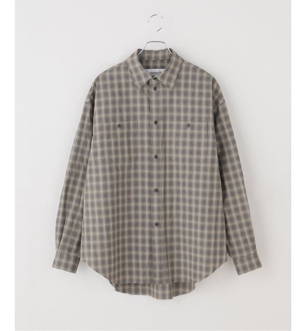 IENA「【一部店舗限定】JANE SMITH/ジェーンスミス CHECK SH シャツ 26SSH-413S」|シャツ・ブラウス|
