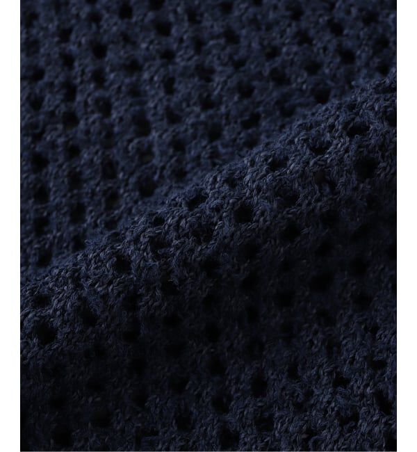 EDIFICE「《EDIFICE by PIPPIOLINO》コットン メッシュ スキッパー」|ポロシャツ|