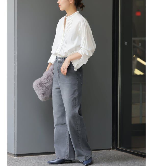 JOURNAL STANDARD relume「《WEB限定追加》コットンブロードフリルブラウス」|シャツ・ブラウス|
