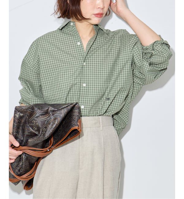 journal standard L'essage「【PARROTT CANVAS/パロットキャンバス】PCM Regular Shirt - Small：シャツ」|シャツ・ブラウス|