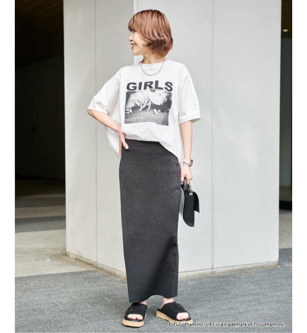 Spick and Span「《WEB限定/追加》GOOD ROCK SPEED / グッドロックスピード フォトドルマンTシャツ」|Tシャツ・カットソー|