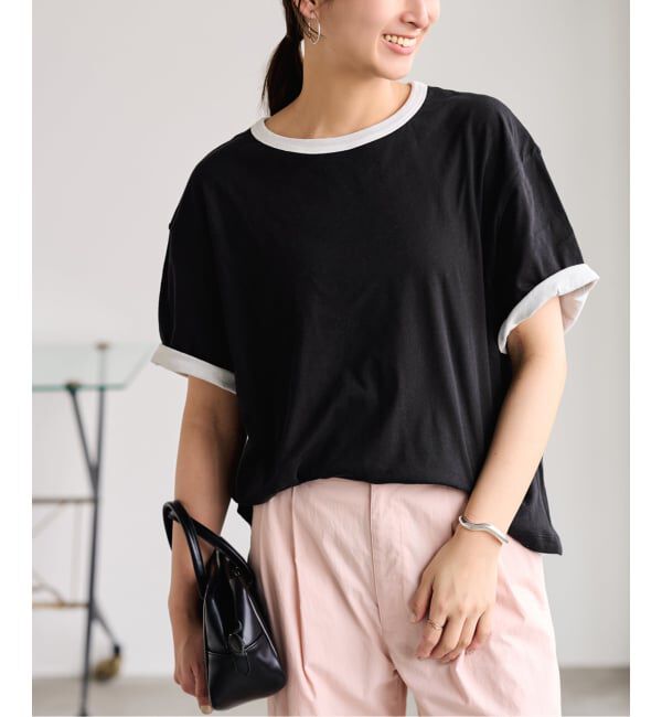FRAMeWORK「≪一部カラーWEB限定≫リバーシブルTee」|Tシャツ・カットソー|ブラック