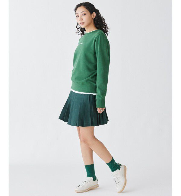 LACOSTE「ブランドネームロゴ刺繍 クルーネックスウェットプルオーバー トレーナー」|スウェット・ジャージ|