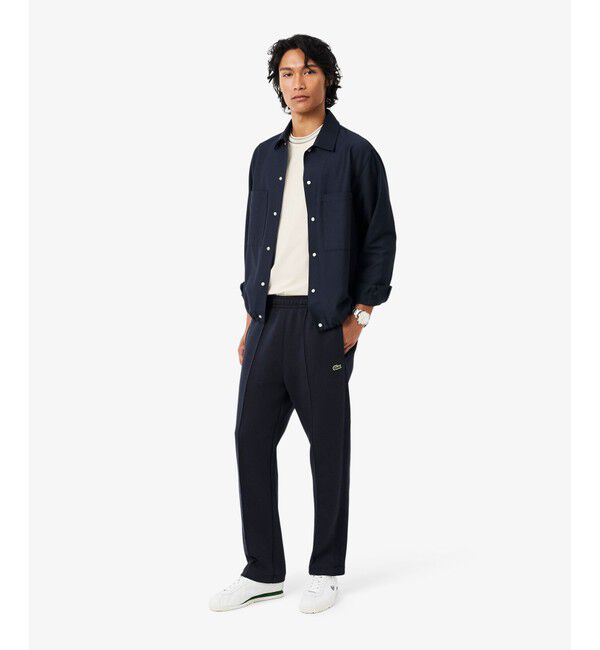 LACOSTE「フランスメイド レトロパッチTシャツ」|Tシャツ・カットソー|
