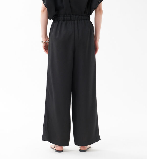 qualite「《セットアップ対応》リネンライクワイドパンツ」|その他|