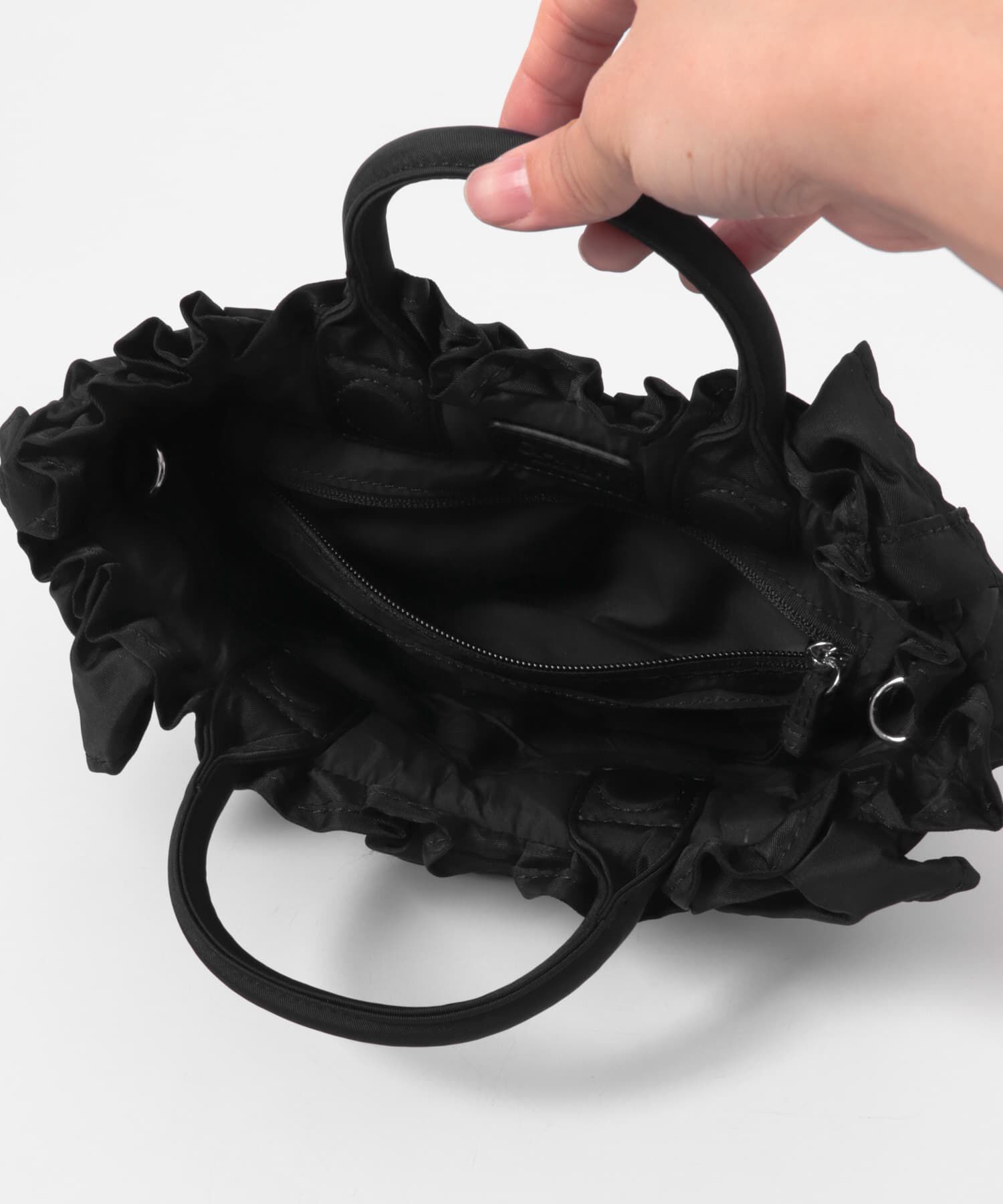 URBAN RESEARCH「GANNI　MINI SHOPPER RUFFLE」|トートバッグ|