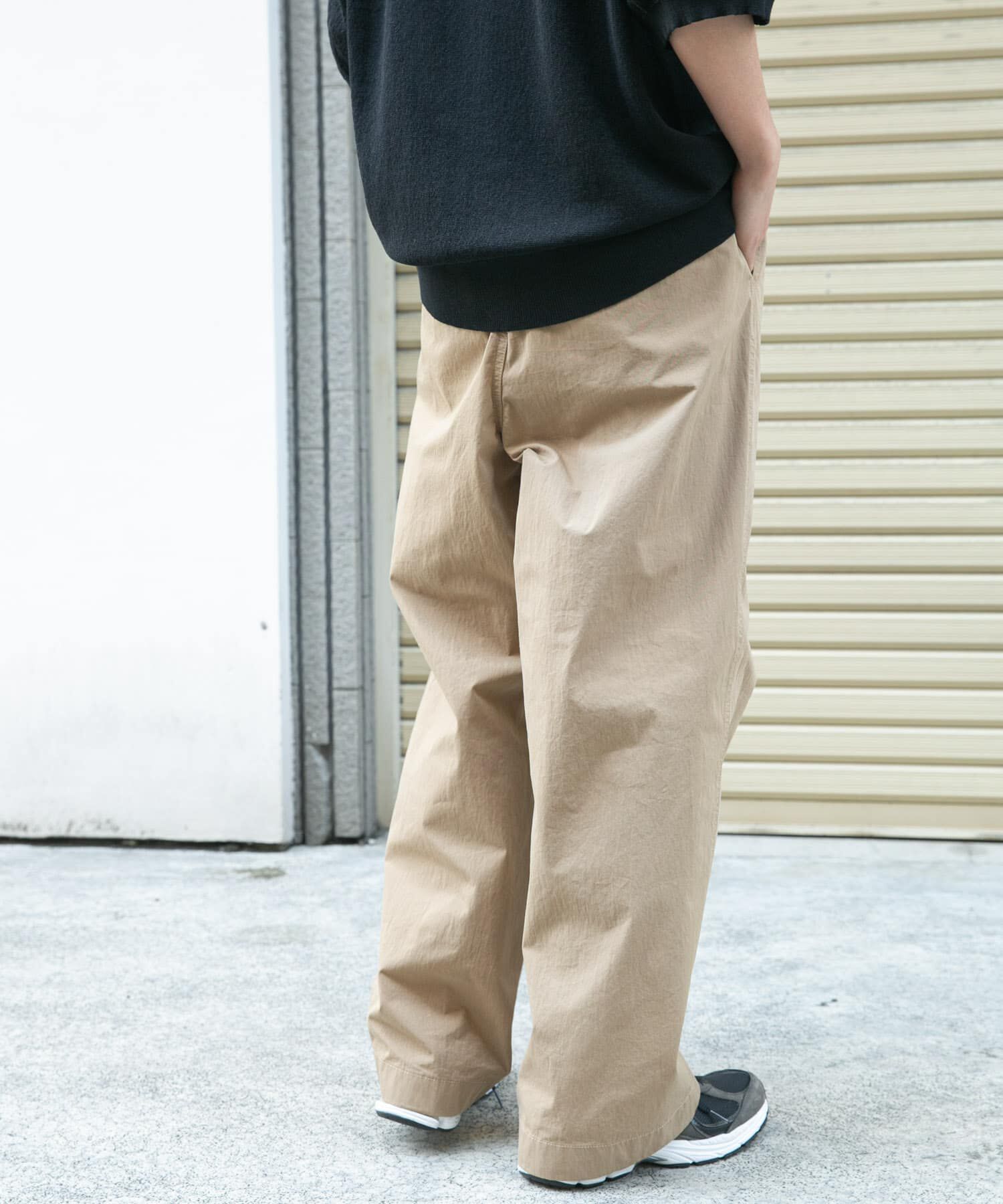 URBAN RESEARCH DOORS「FORK&SPOON 　クリンクルワイドパンツ」|その他|