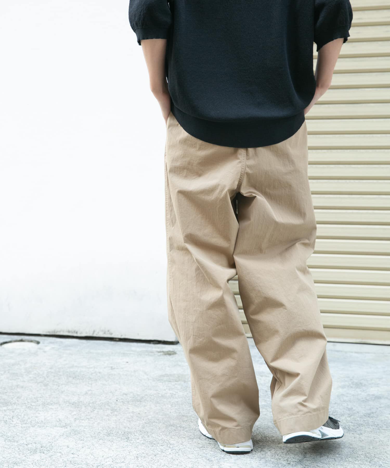 URBAN RESEARCH DOORS「FORK&SPOON 　クリンクルワイドパンツ」|その他|