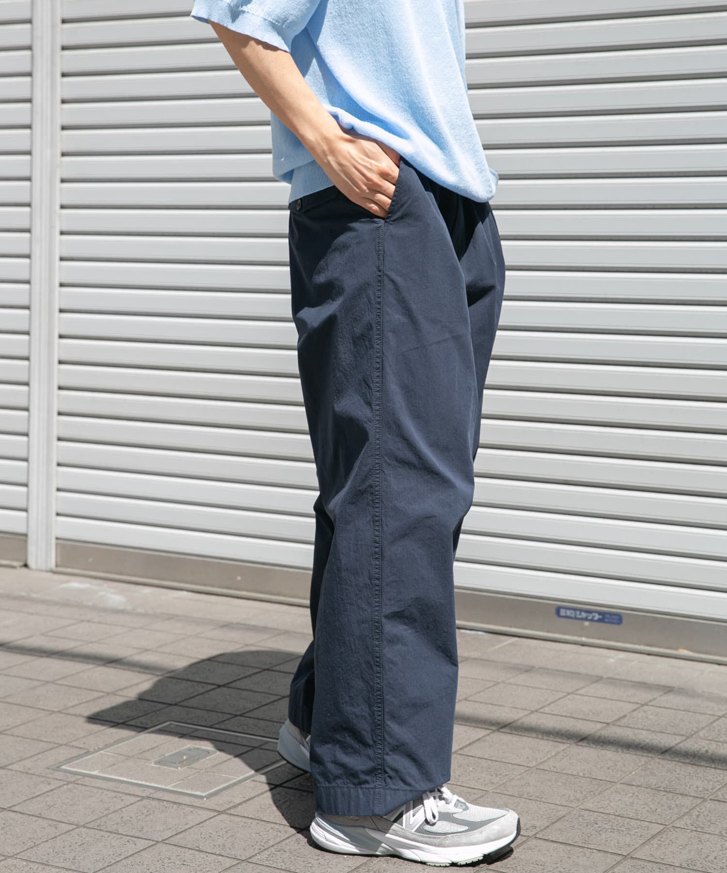 URBAN RESEARCH DOORS「FORK&SPOON 　クリンクルワイドパンツ」|その他|