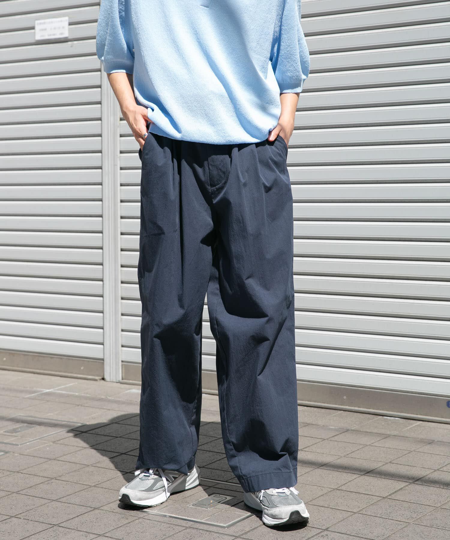 URBAN RESEARCH DOORS「FORK&SPOON 　クリンクルワイドパンツ」|その他|