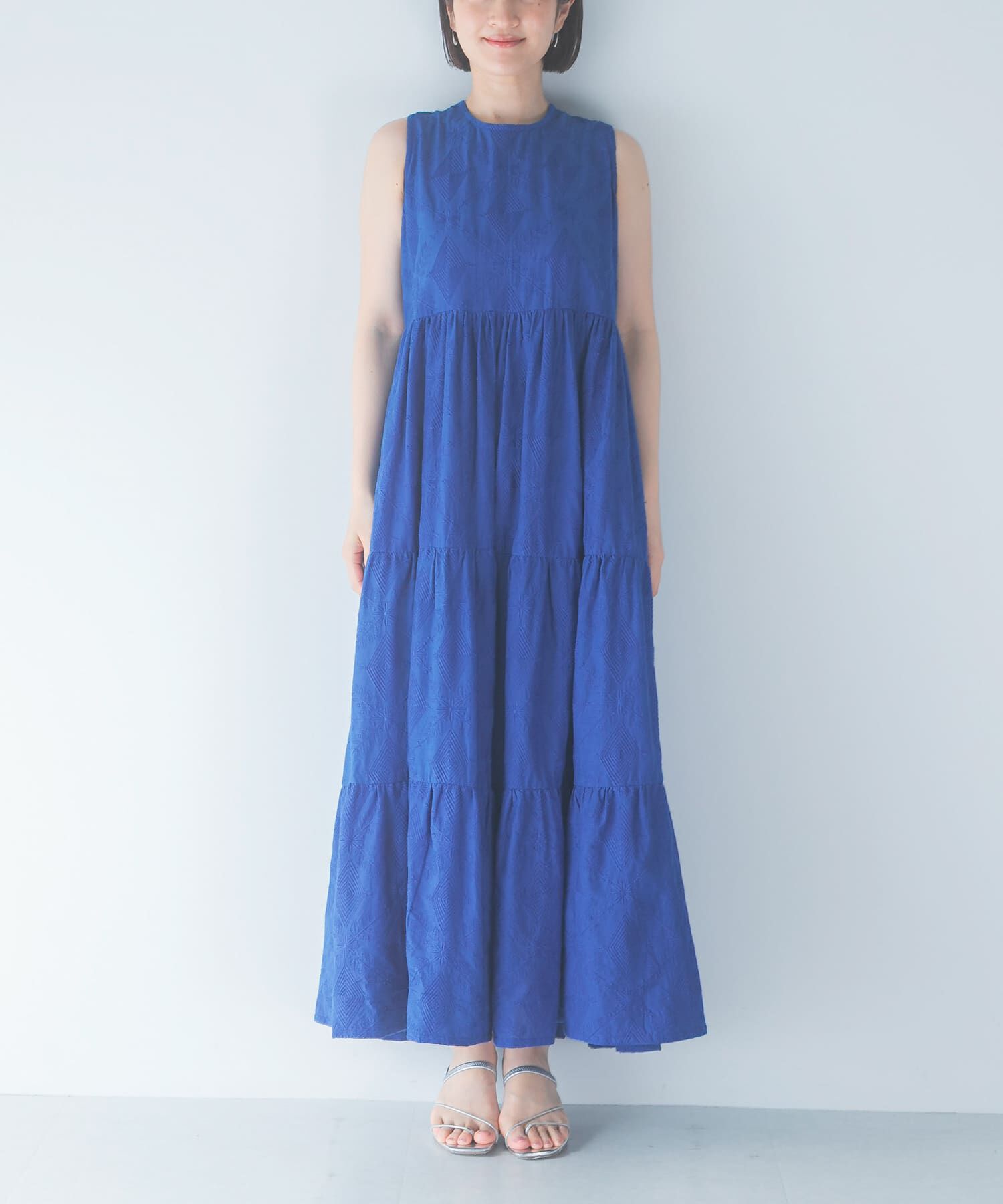 URBAN RESEARCH ROSSO「インドコットン バックシャンワンピース」|ワンピース|