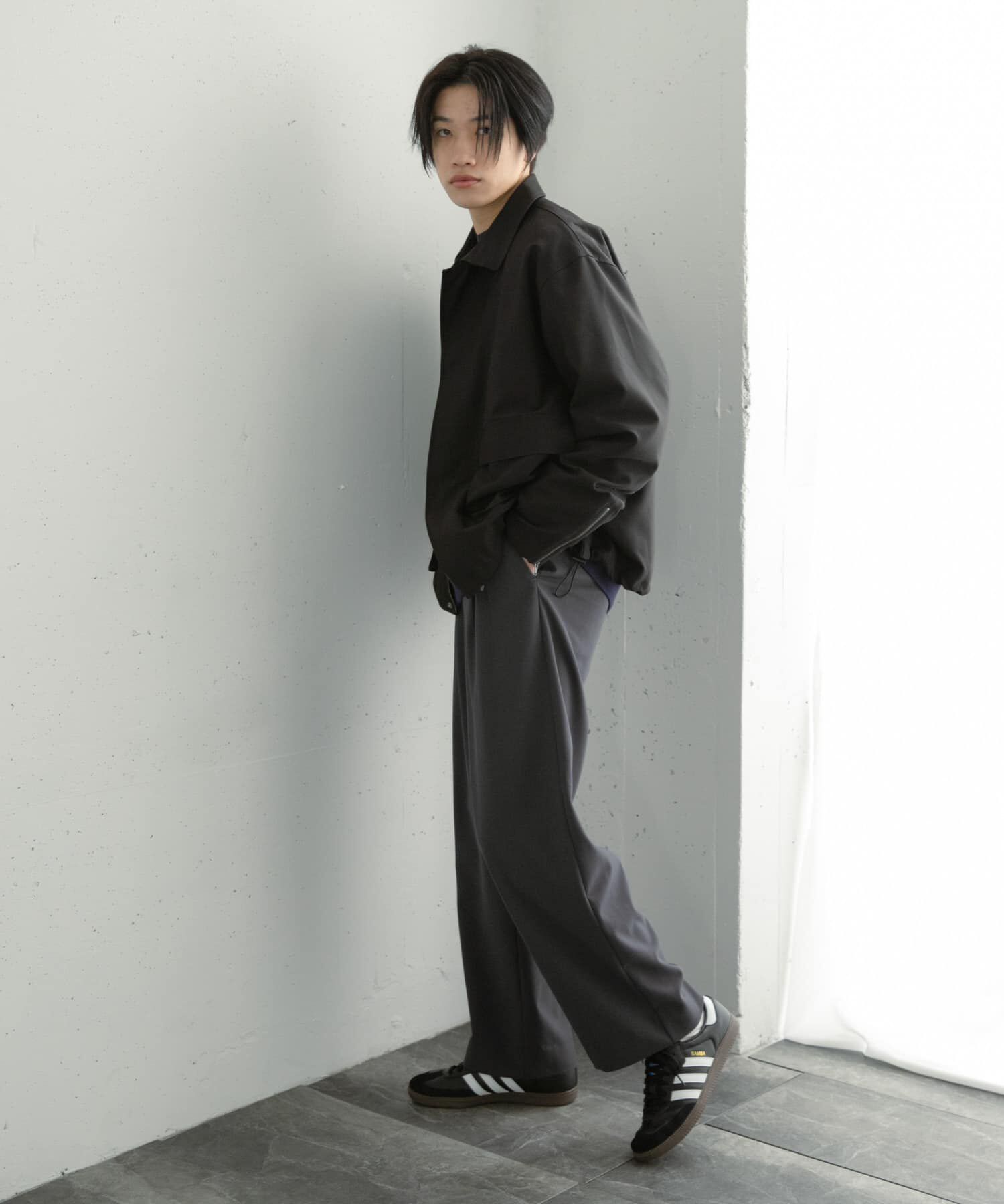 SENSE OF PLACE by URBAN RESEARCH「『イージーケア』ダブルタックワイドパンツ」|その他|