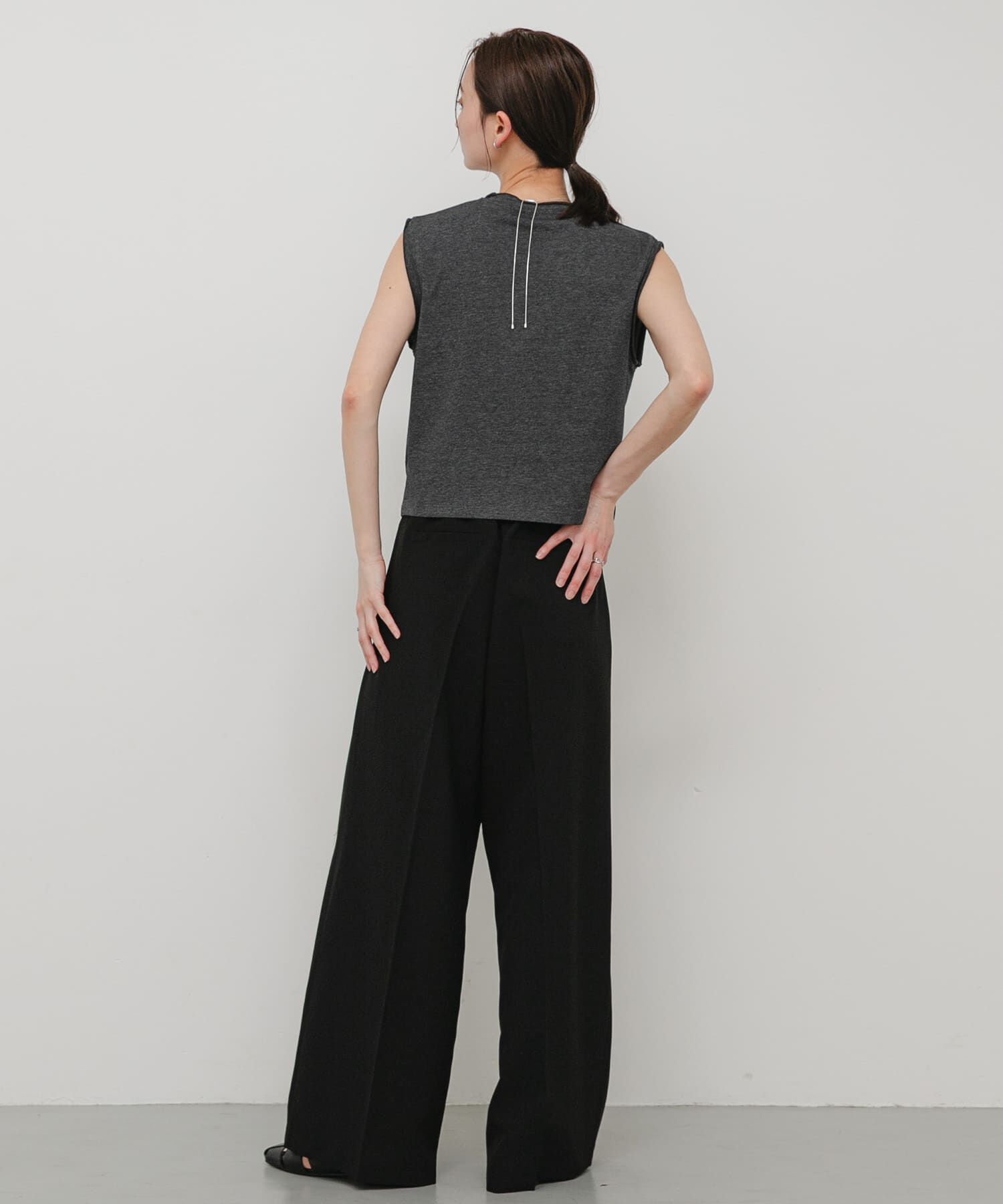 SENSE OF PLACE by URBAN RESEARCH「『汗ジミ防止』SKINProofノースリーブロールTシャツ」|タンクトップ|